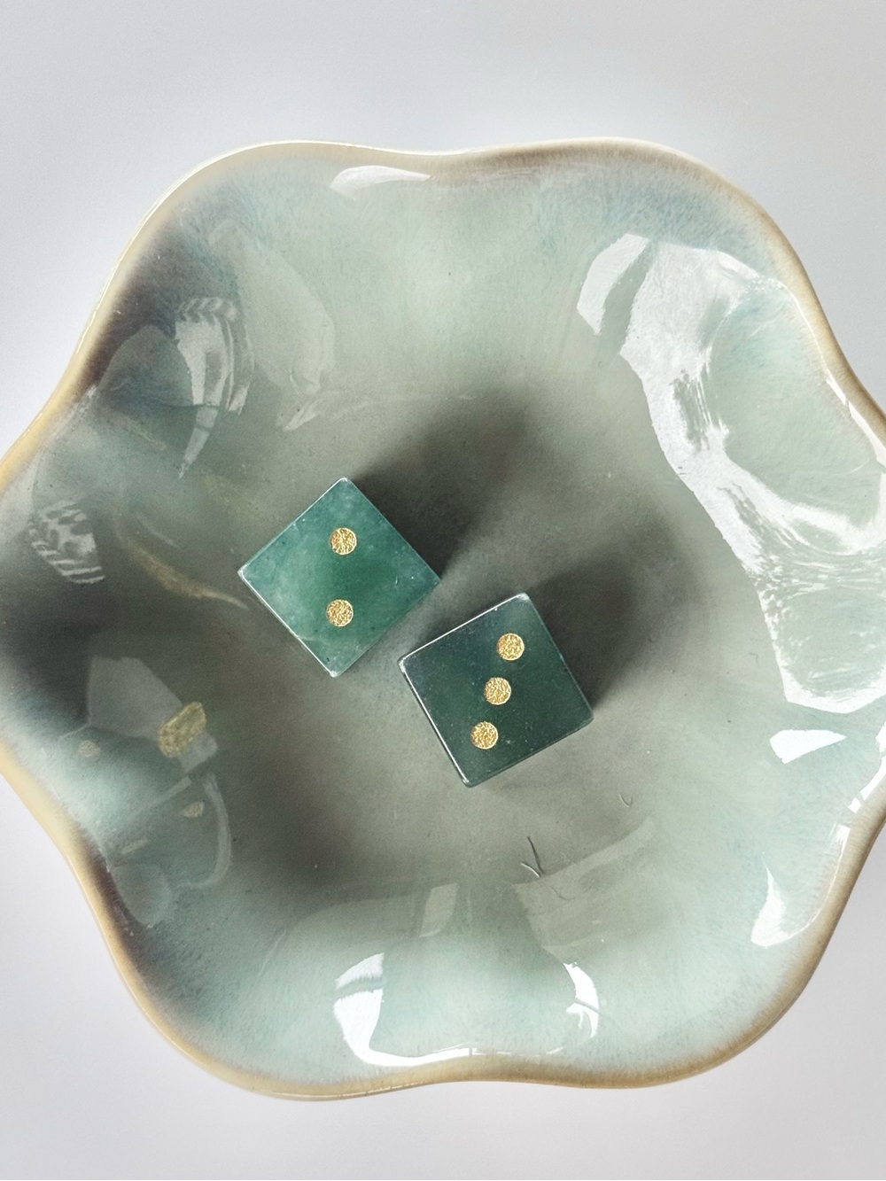 Natural Stone Dice - Mahjong & More